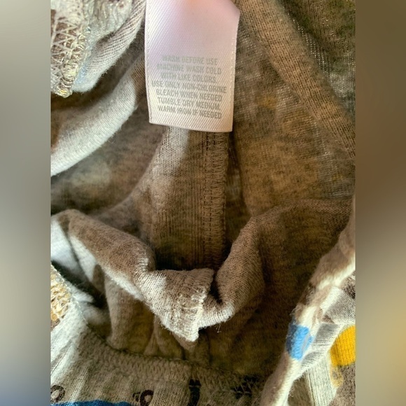 Carter’s Monkey Skateboarding Toddler Pajama Pants Size 4T - Picture 4 of 4